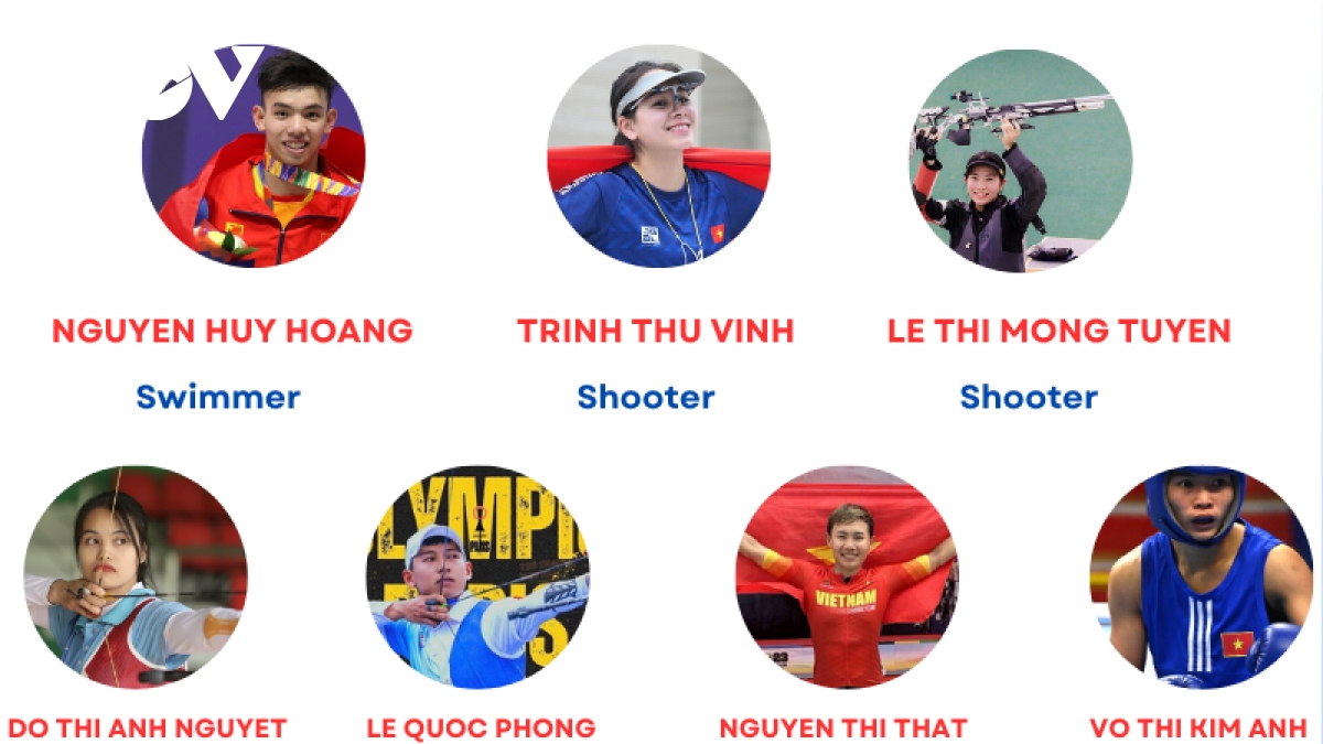16 Vietnamese athletes qualifying for 2024 Paris Olympics